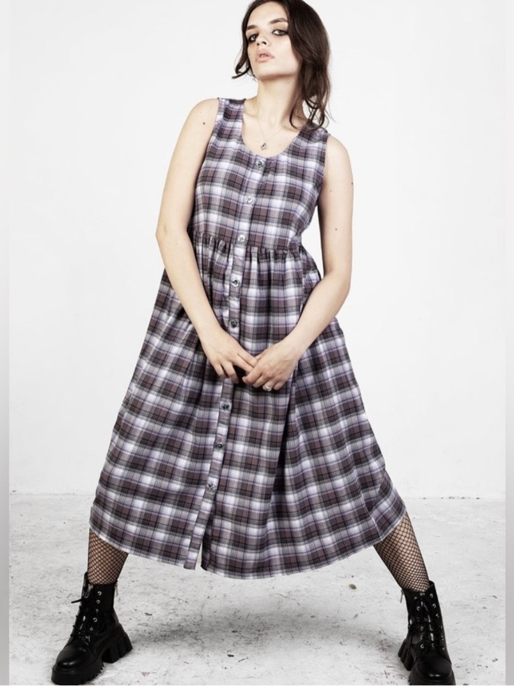 Disturbia | Agnes Smocked Midi Dress